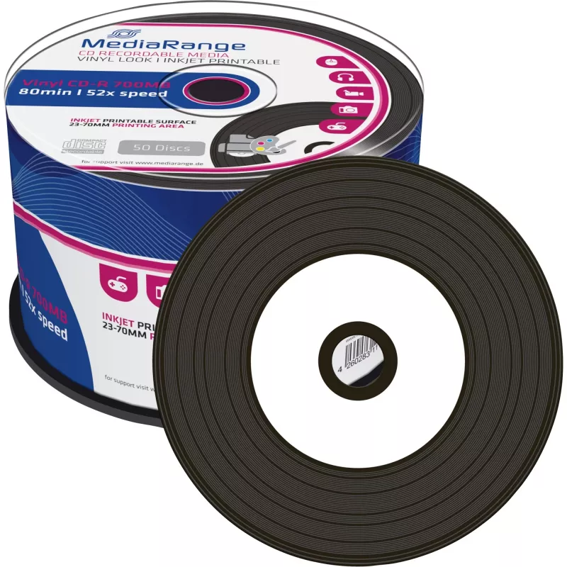 CD-R MediaRange MR226 700MB 52x 50 gab.