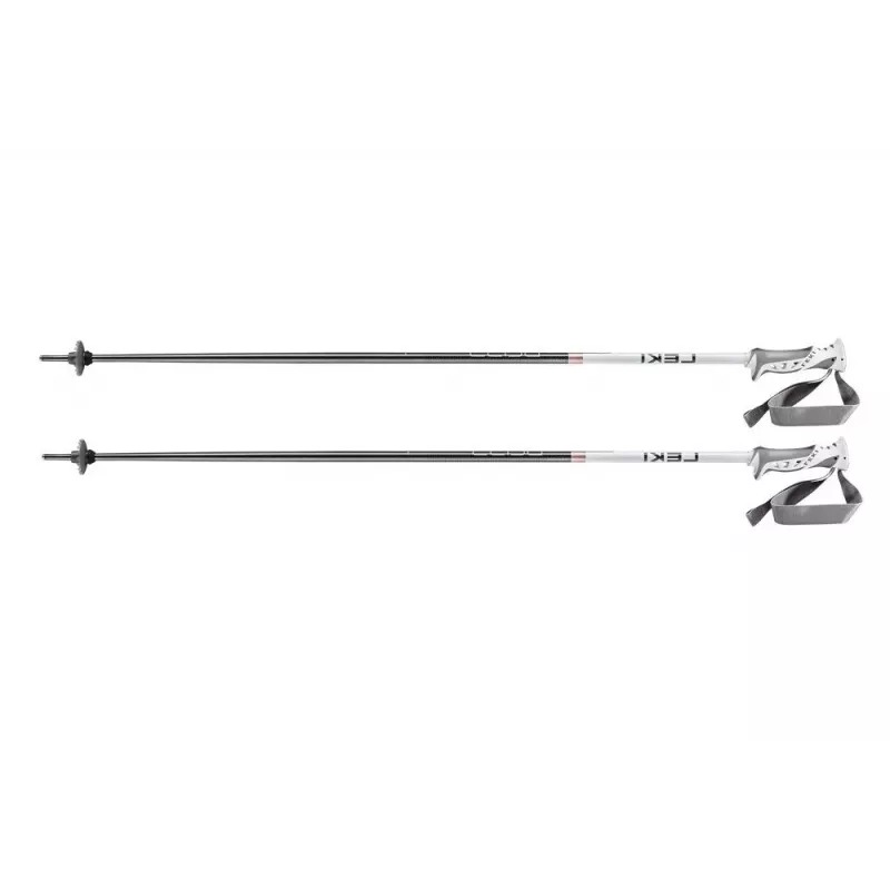 LEKI BLISS rozā zelta slēpošanas nūjas 115 cm