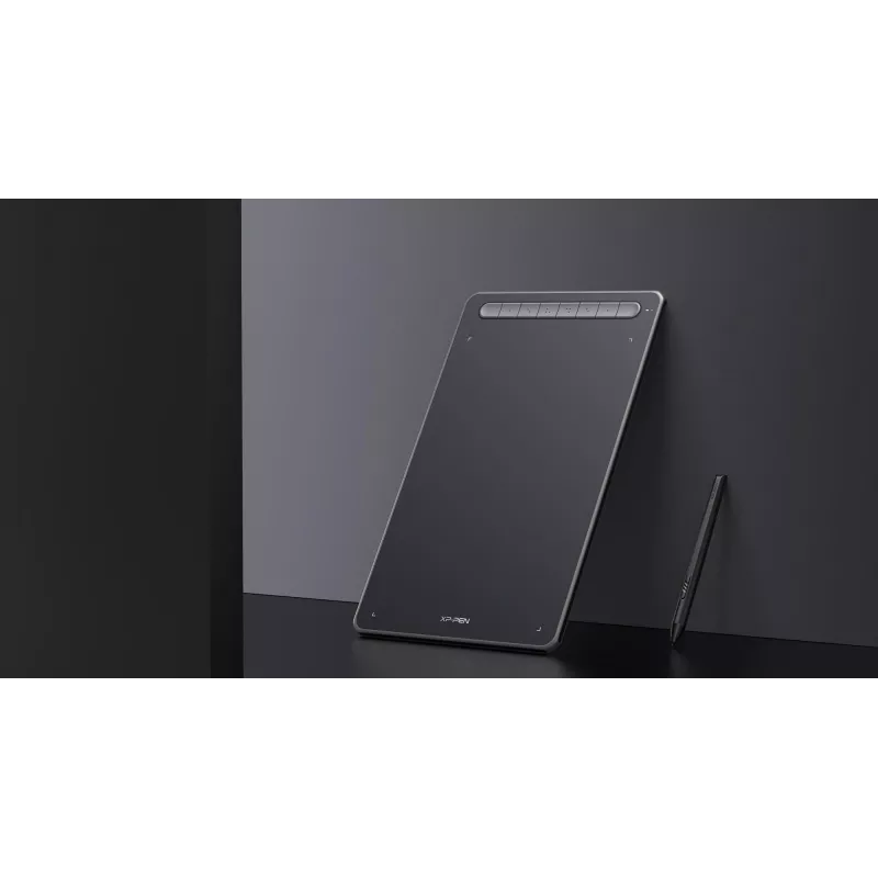 Zīmēšanas planšete XP-Pen Deco LW ar 254 x 152,4 mm aktīvo laukumu, 5080 lpi izšķirtspēju, vadu un bezvadu savienojumu, iebūvētu bateriju
