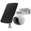 IP drošības kamera EZVIZ HB8 4MP (2560×1440), āra, PTZ, Wi‑Fi, akumulators/līdzstrāva, saules panelis iekļauts