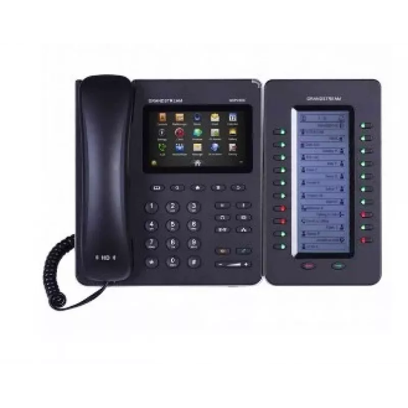 Grandstream Networks GXP2200EXT IP papildmodulis Melns 20 pogas