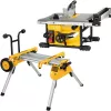 DEWALT Galda zāģis 210 mm ar statīvu
