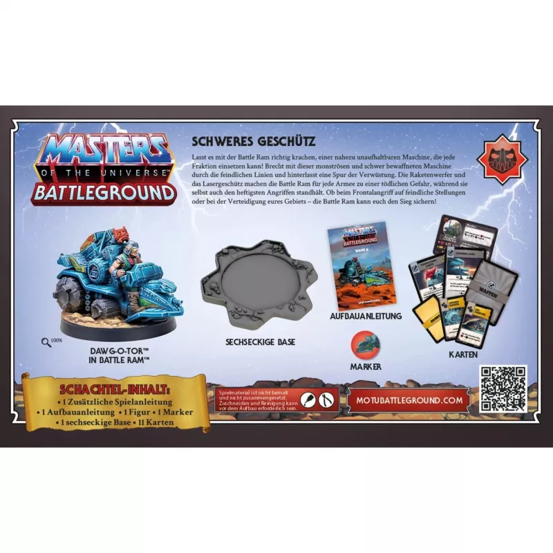Masters of the Universe: Battleground Wave 6 - Fighting Foe Men frakcija, galda spēles paplašinājums