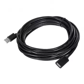 USB pagarinātāja kabelis Unitek Y‑C418GBK 5 m USB A uz USB A USB 2.0, melns