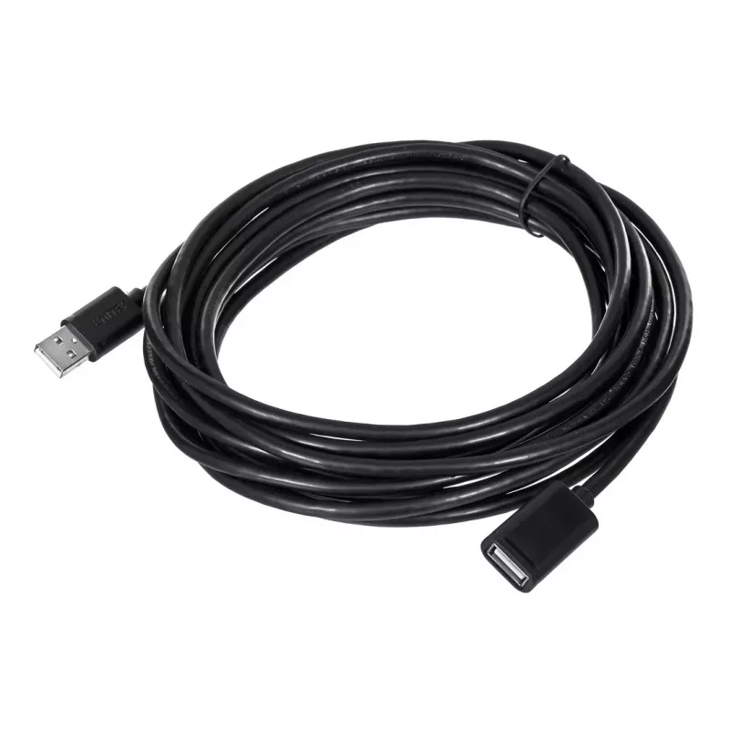 USB pagarinātāja kabelis Unitek Y‑C418GBK 5 m USB A uz USB A USB 2.0, melns