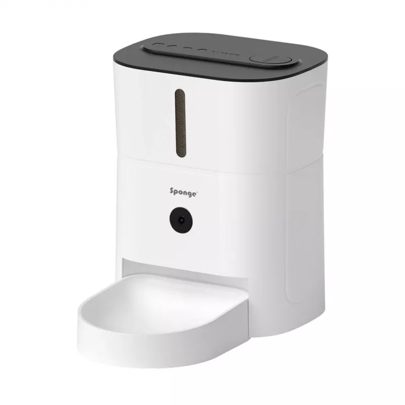 Viedais mājdzīvnieku barotājs ar kameru Sponge SPONGE Pet Feeder Smart Camera
