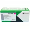tonera kasete Lexmark 24B7607 fuksīna, Oriģināls, yield 12,000 lapas, 1 pc