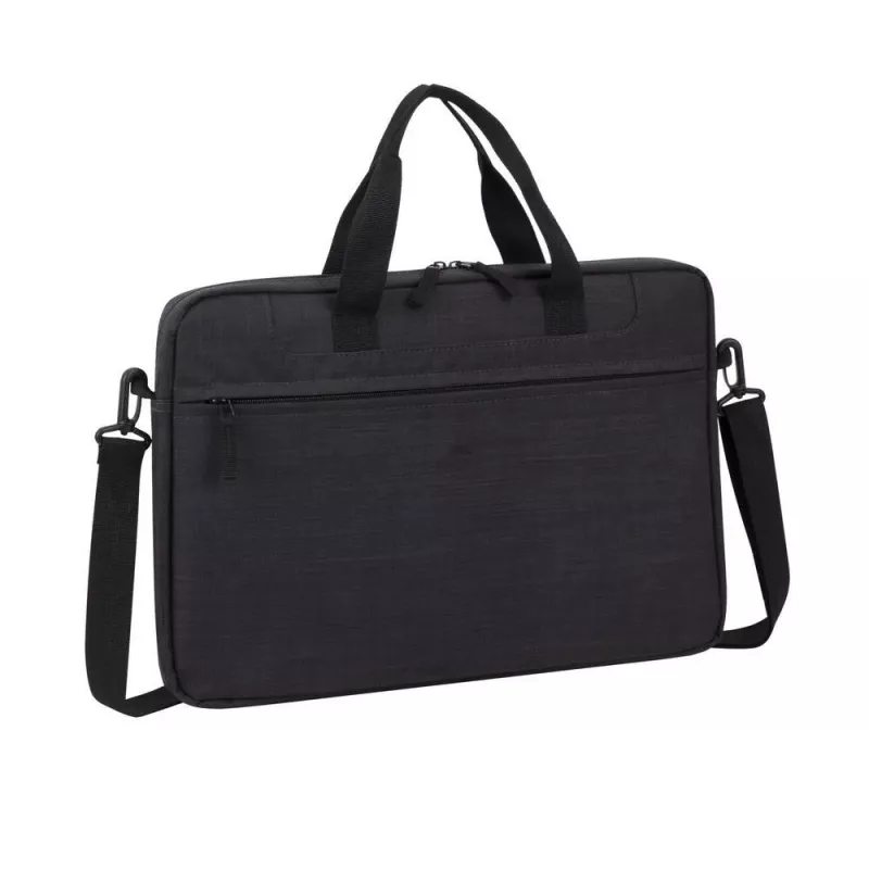 Portfelis Rivacase 8038 bezvadu pele 39,6 cm (15,6 collas) melns
