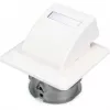 Digitus FTTH optiskās šķiedras apdares sienas roze DN-93201 ar SC/LC adapteri 86x30x86 mm