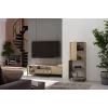 KAMARO 2DK plāns/GŁ ozols ARTISAN DISPLAY CABINET