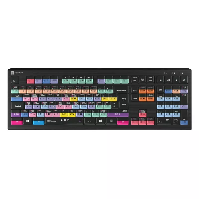 Logickeyboard Adobe After Effects CC Astra 2 UK PC - tastatūra