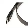 USB kabelis VALUE 11.99.9085 USB4 Gen 3x2 0.5 m USB C melns