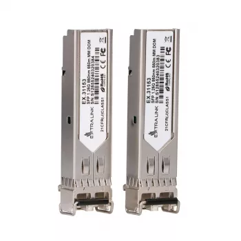 SFP Module Extralink 1.25Gbps LC/UPC 850nm 550m multimode (2-pack)