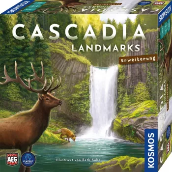 Kosmos Cascadia Landmarks 60 min galda spēle ģimenei
