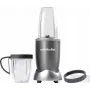 Krūzes blenderis NUTRIBULLET NB606B 600W, Tritan krūze 0.7 L, 6 asmeņi, 1 ātrums, 500 ml krūze, pelēks