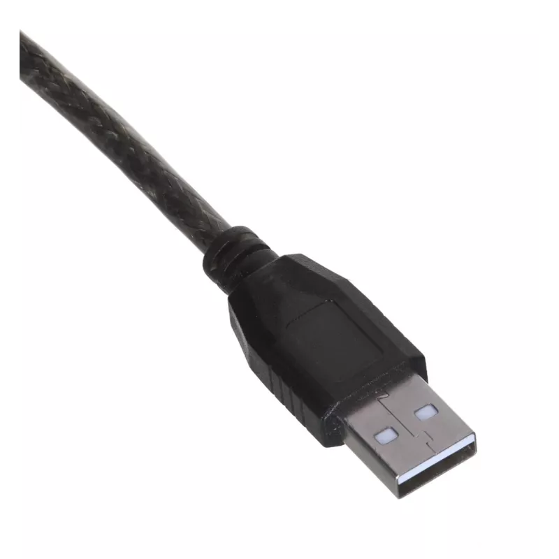 USB aktīvais porta pagarinātājs SAVIO CL-130 10 m USB 2.0 A vīrietis–sieviete, 5 V, melns