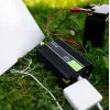 Strāvas pārveidotājs zaļa Cell INV03DE, 12V uz 230V, 500 W, 50 Hz, 30 A izeja, melns