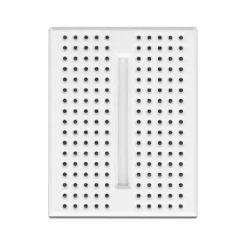 Maketēšanas plate DELOCK 18316 — bezlodēšanas prototipēšanas plate, plastmasa, 36×46×10 mm, balta