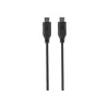 USB kabelis Silicon Power LK15CC 1m USB-C melns 0,48 Gbit/s