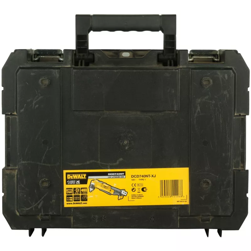 DeWALT DCD740NT-XJ urbis 2000 RPM Bezatslēgas 1.3 kg Melns, Dzeltens