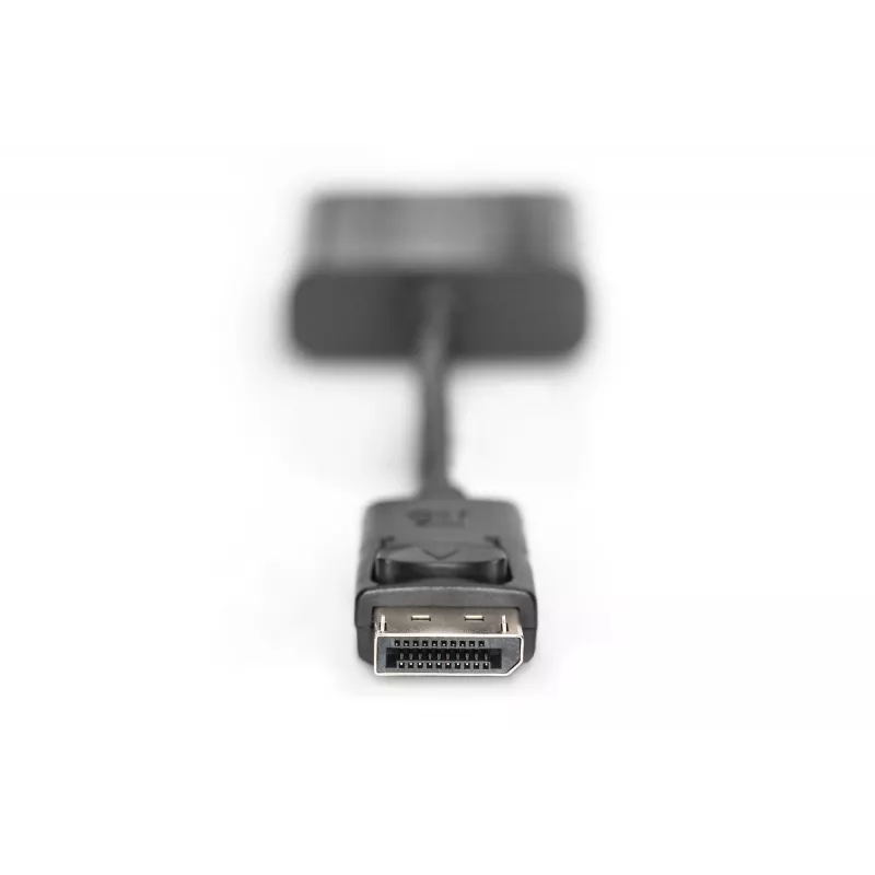 Assmann DisplayPort adaptera kabelis. DP - HD15 M/F. 0,15 m, ar fiksatoru. DP 1.1 saderīgs. UL. bl. bez ekranējuma. 32AWG (AK-340410-001-S)