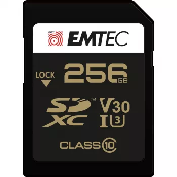 Atmiņas karte Emtec 256GB SDXC UHS-I Class 10 ECMSD256GXC10SP