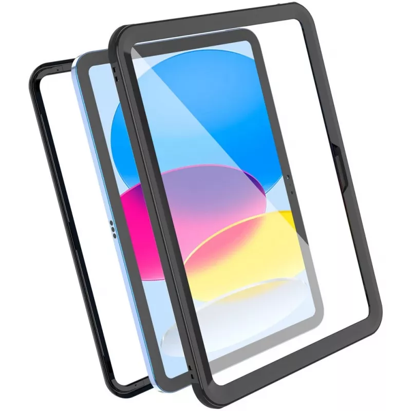 Shell case 4smarts Stark 27.7 cm (10.9 inch) Melns Transparent for iPad 10.Gen