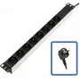 Strāvas sadales bloks Lanview TUPS032 melns 4000W 510mm