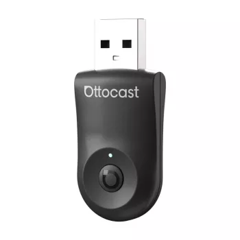 Bezvadu adapteris Ottocast CA505-T 2-in-1 Bluetooth un Wi‑Fi automašīnas informācijas un izklaides sistēmai