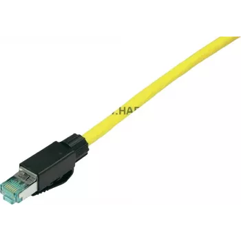 Harting 09 45 151 1520 Ethernet komutācijas kabelis, melns