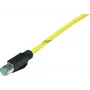 Harting 09 45 151 1520 Ethernet komutācijas kabelis, melns
