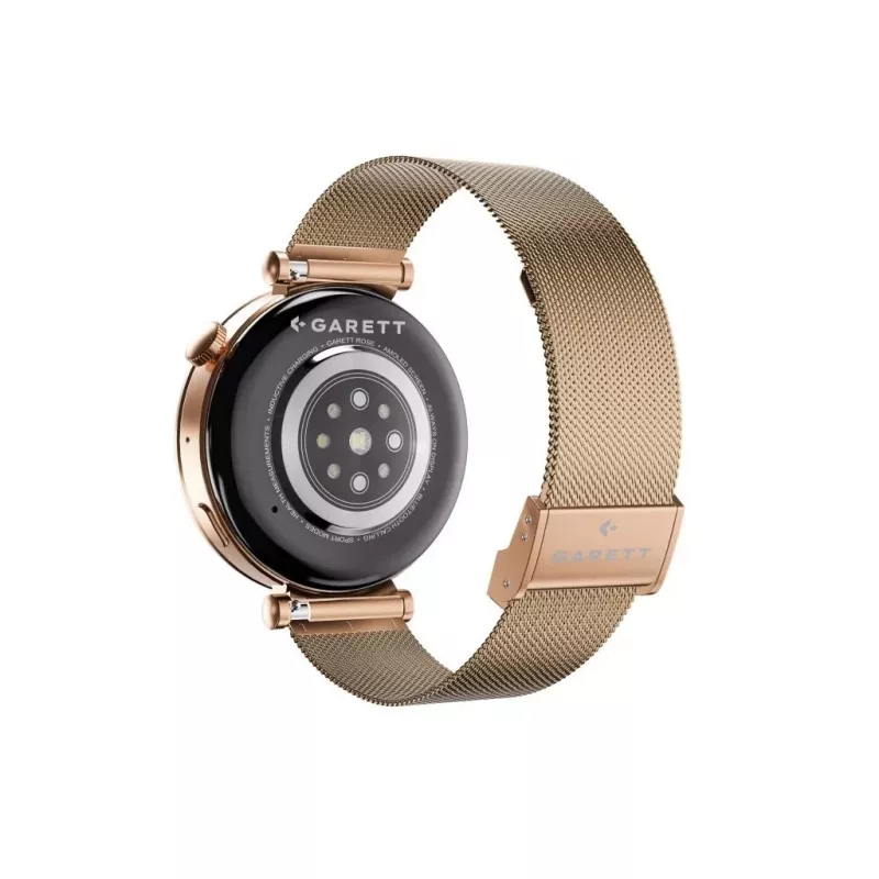 Viedpulkstenis Garett Rose Gold mesh