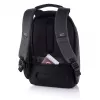 Mugursoma XDDESIGN Bobby Hero Small, pretaizdzīšanas, 11,5 L, planšetdators līdz 12,9 collām, PET/putas, melna