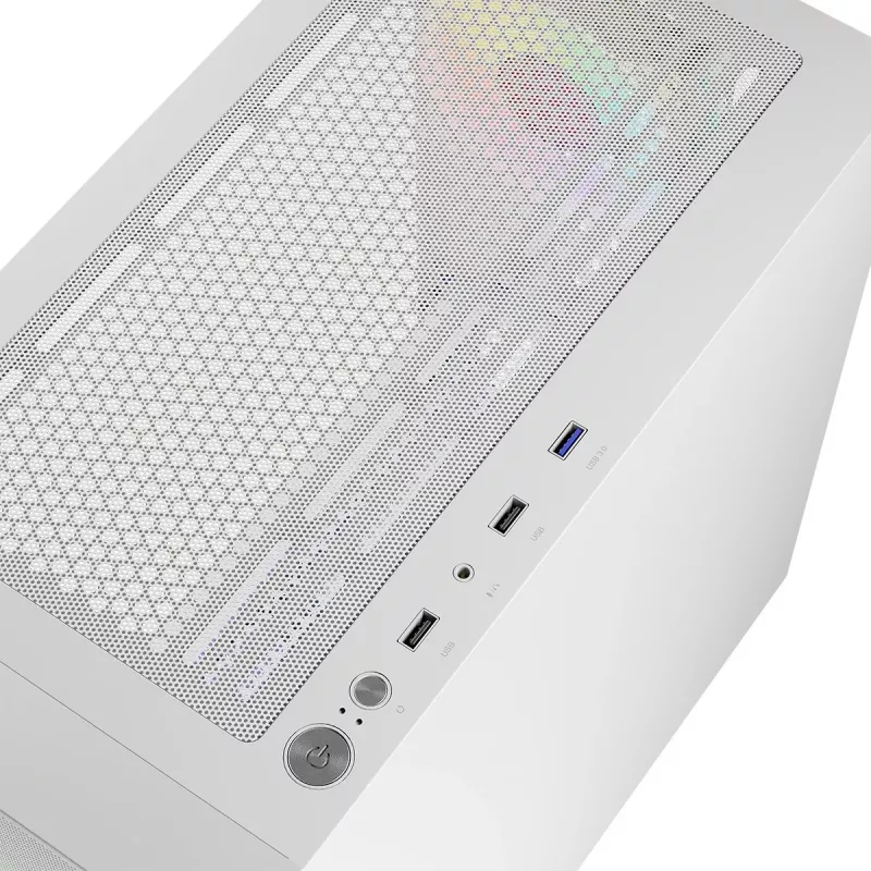 Logic PORTOS ARGB MINI USB 3.0 korpuss balts