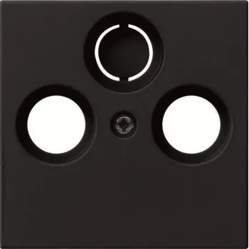 Koaksiālās antenas ligzda GIRA 0869005 (modelis 869005) — pie sienas stiprināms TV/FM savienotājs
