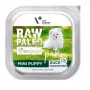 Mitrā suņu barība VETEXPERT RAW PALEO Pâté Mini Puppy Duck 150 g — pastēte mazo šķirņu kucēniem, pīles recepte, pilnvērtīga barība