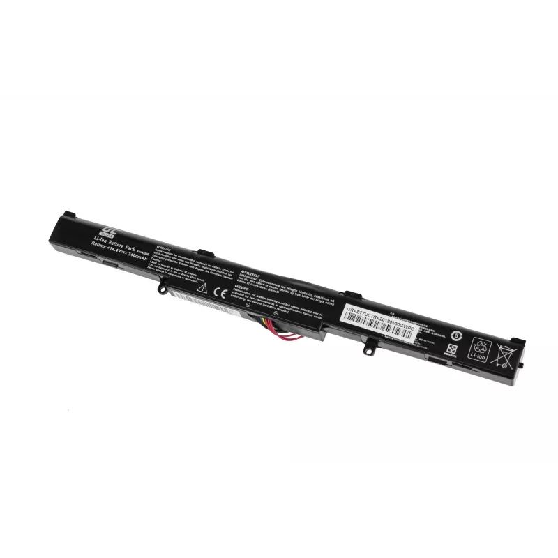 Baterija zaļa Cell AS77ULTRA, paredzēta ASUS A450 A550 F550 K550 R510 X450 X550