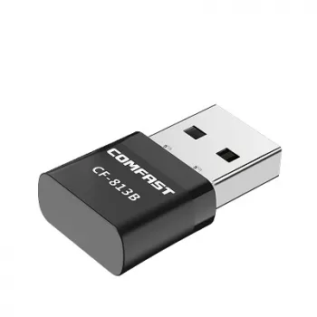 WiFi Bluetooth USB adapteris Comfast CF-813B 650Mbps divjoslu 2,4GHz/5GHz