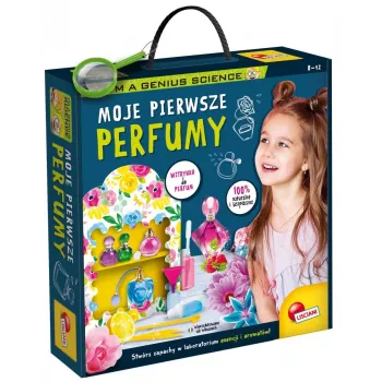Izglītojošais komplekts Liscianigiochi IM A Genius — My First Perfumes bērniem, droša smaržu veidošanas aktivitāte