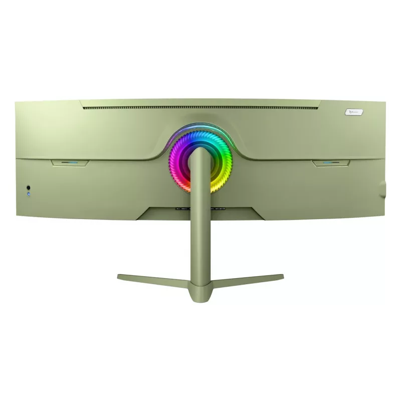 Izliekts datora monitors Arozzi Nova 49 collas (124,5 cm) Dual QHD 5120×1440 LED VA, 4 ms, zaļš
