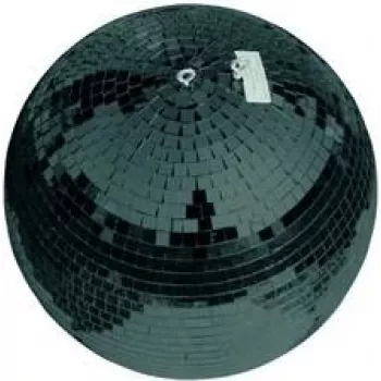 Disko bumba EUROLITE 30 cm melna – modelis 50120058, spoguļlode skatuves un ballīšu apgaismojumam