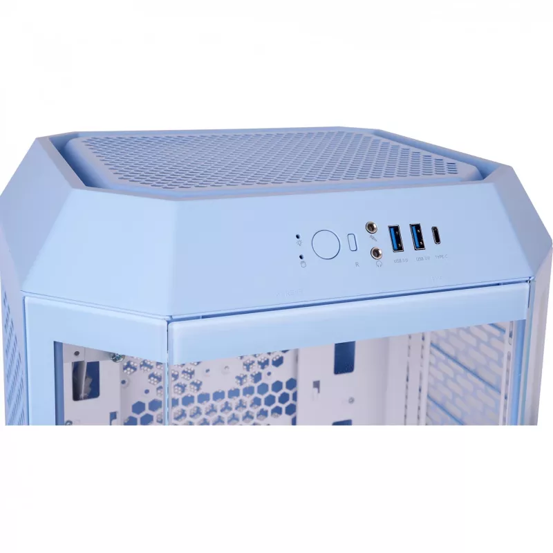 PC korpuss Thermaltake The Tower 250 Hydrangea Blue Mini Tower