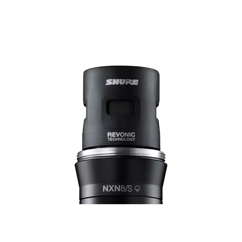 Shure Nexadyne™ 8/S - dinamiskais mikrofons, superkardioīds ar XLR savienotāju, melns