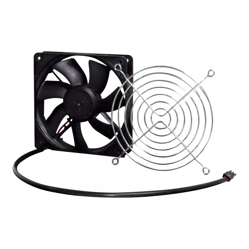 Dzesēšanas ventilators Rittal SK 7990.000 24V DC Melns Metāls Plastmasa