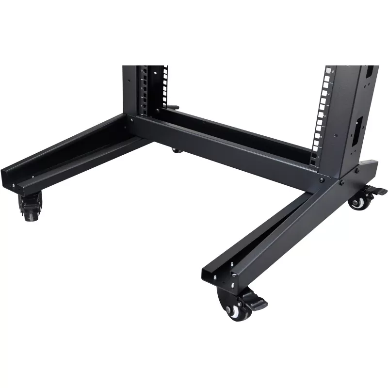 Brīvi stāvošs statīvs Inter-Tech SRA-6612 12U melns 300 kg ietilpība