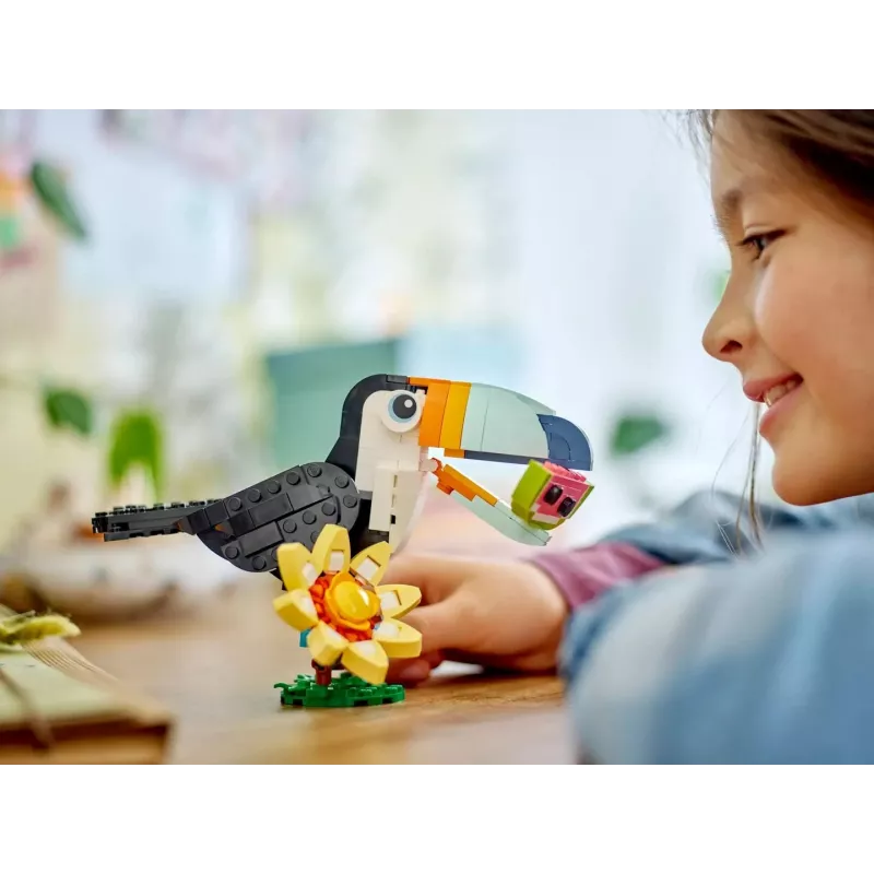 Konstruktors LEGO Creator 3-in-1 Wild Animals Tropical Toucan komplekts 31173