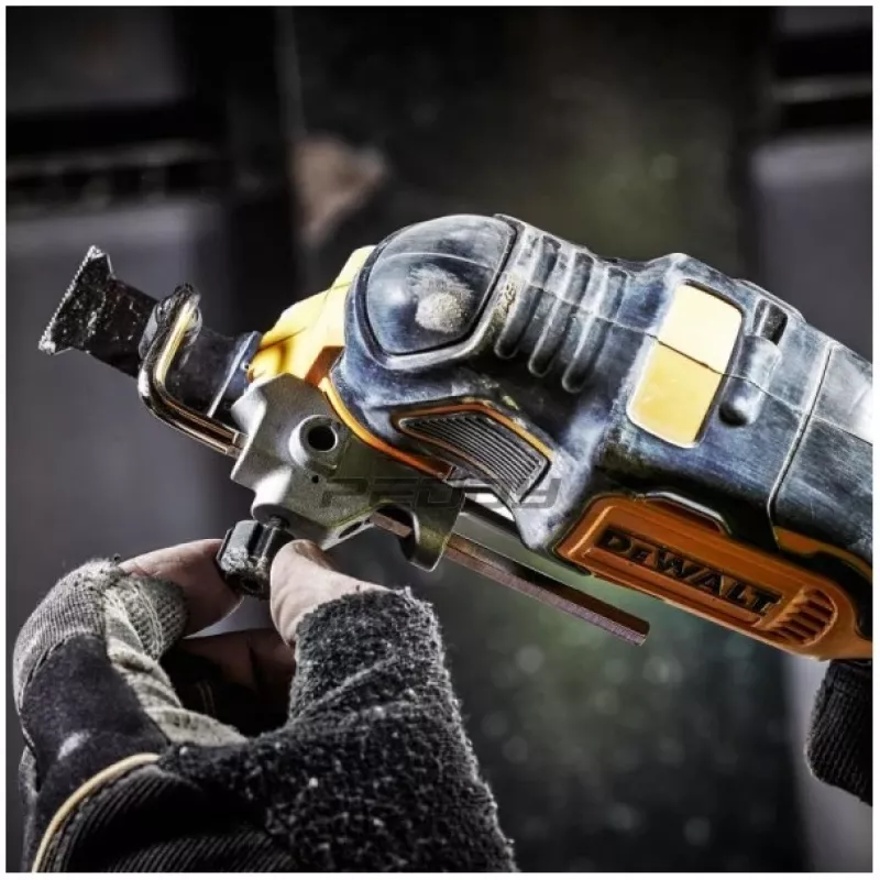 Slīpmašīna DeWALT DCS355N 18V bezvada daudzfunkciju instruments, 31 cm platums, 20 000 OPM, 1,06 kg