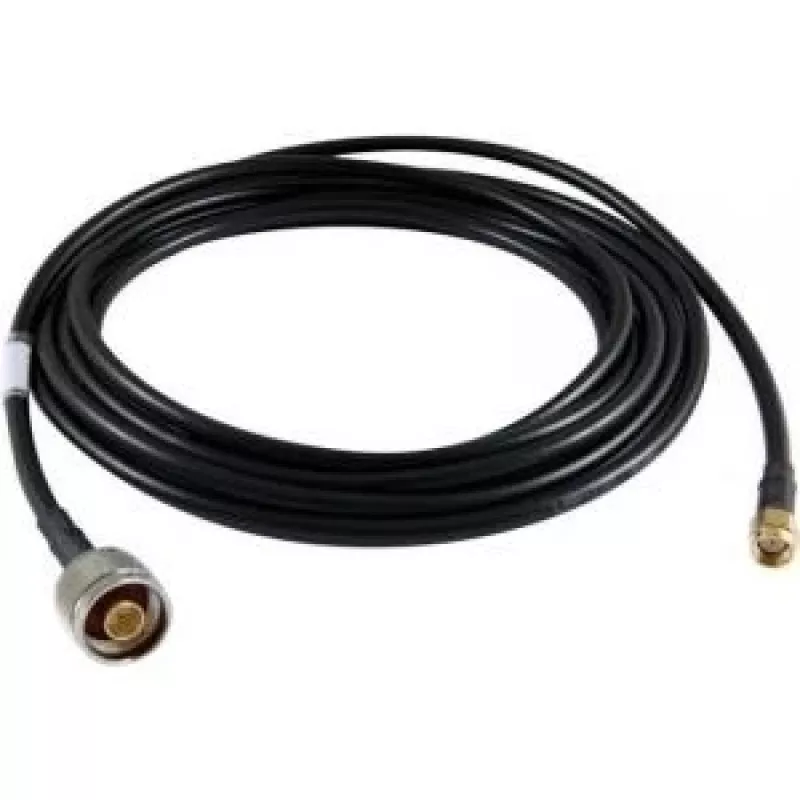 ALLNET 3m - R-SMA/N - R-SMA - Gerade - Gerade - Männlich/männlich - Schwarz - Aluminium-Mylar (ANT-CAB-RSMA-N-300)