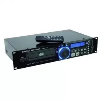 CD atskaņotājs Omnitronic XCP-1400, statīvā montējama 19 collu ierīce, modelis 11046001