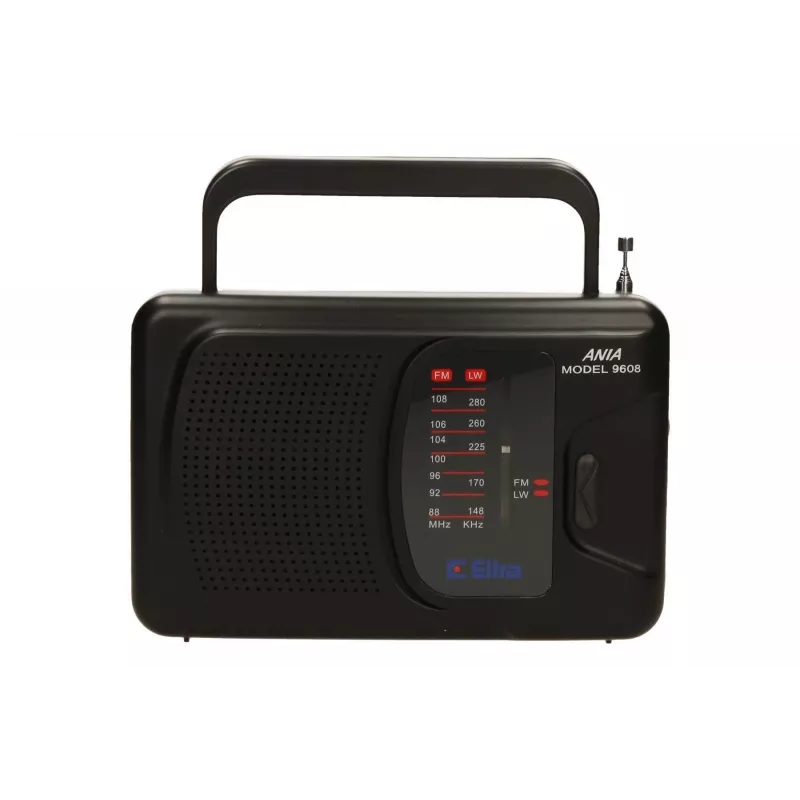 Radio ar tīkla un bateriju barošanu FM, LW Eltra Ania